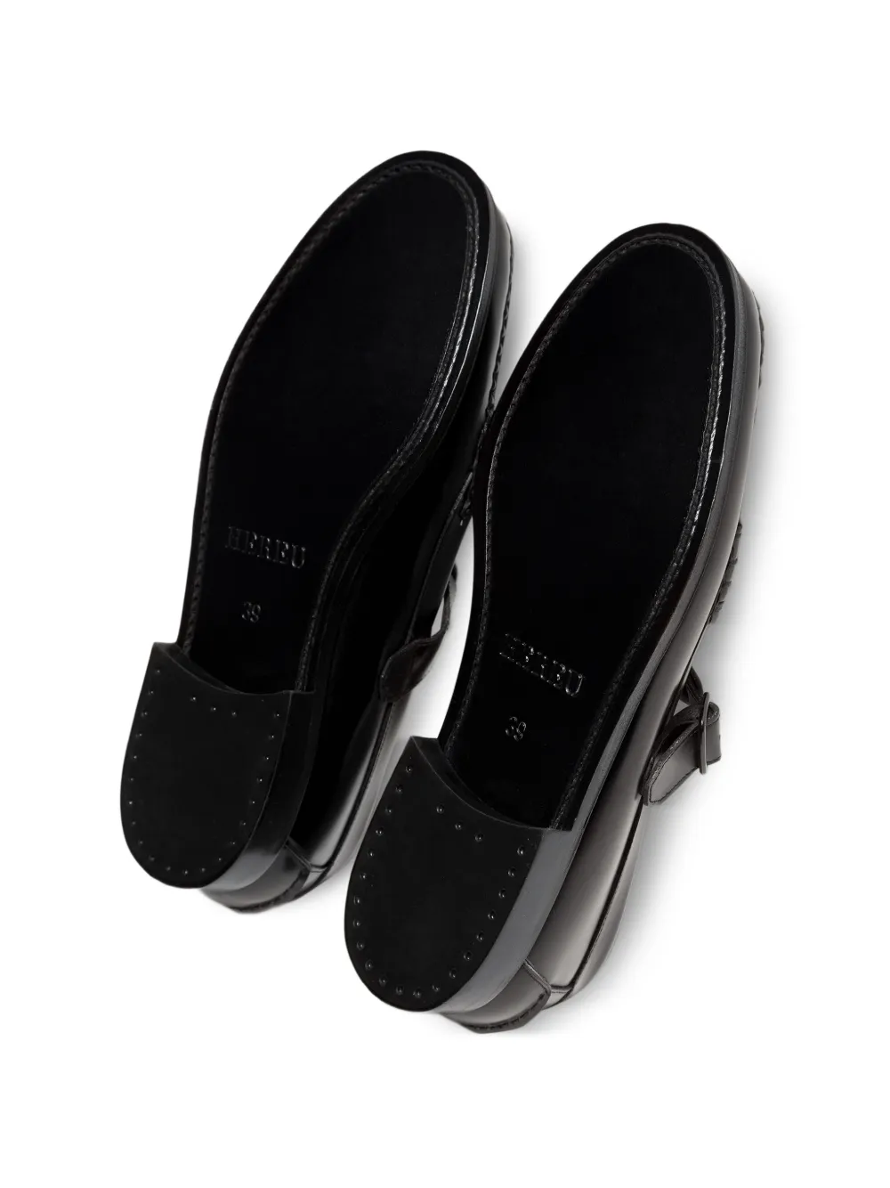 Hereu ALBER T-bar loafers Zwart