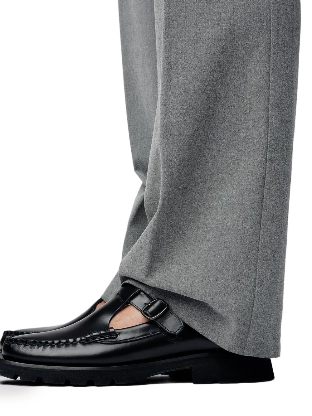 Hereu ALBER SPORT loafers met T-bandje Zwart