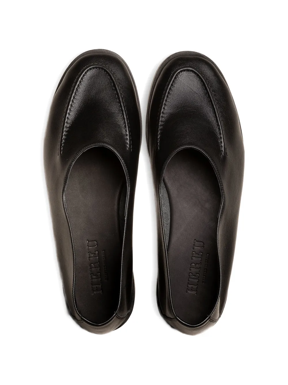 Hereu JULIOL W leren loafers Zwart