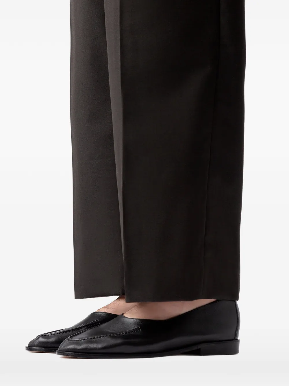 Hereu JULIOL W leren loafers Zwart