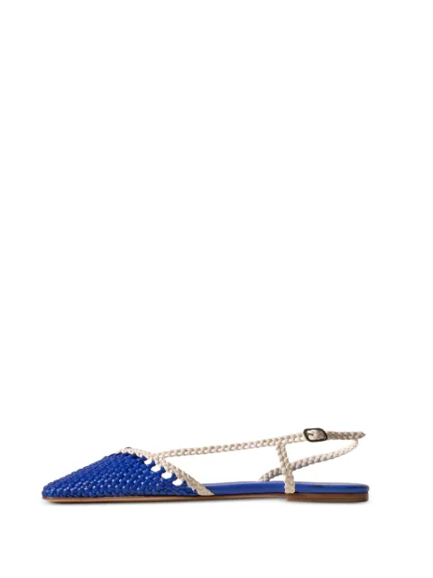 Hereu RONDAIA woven asymmetrical sandals
