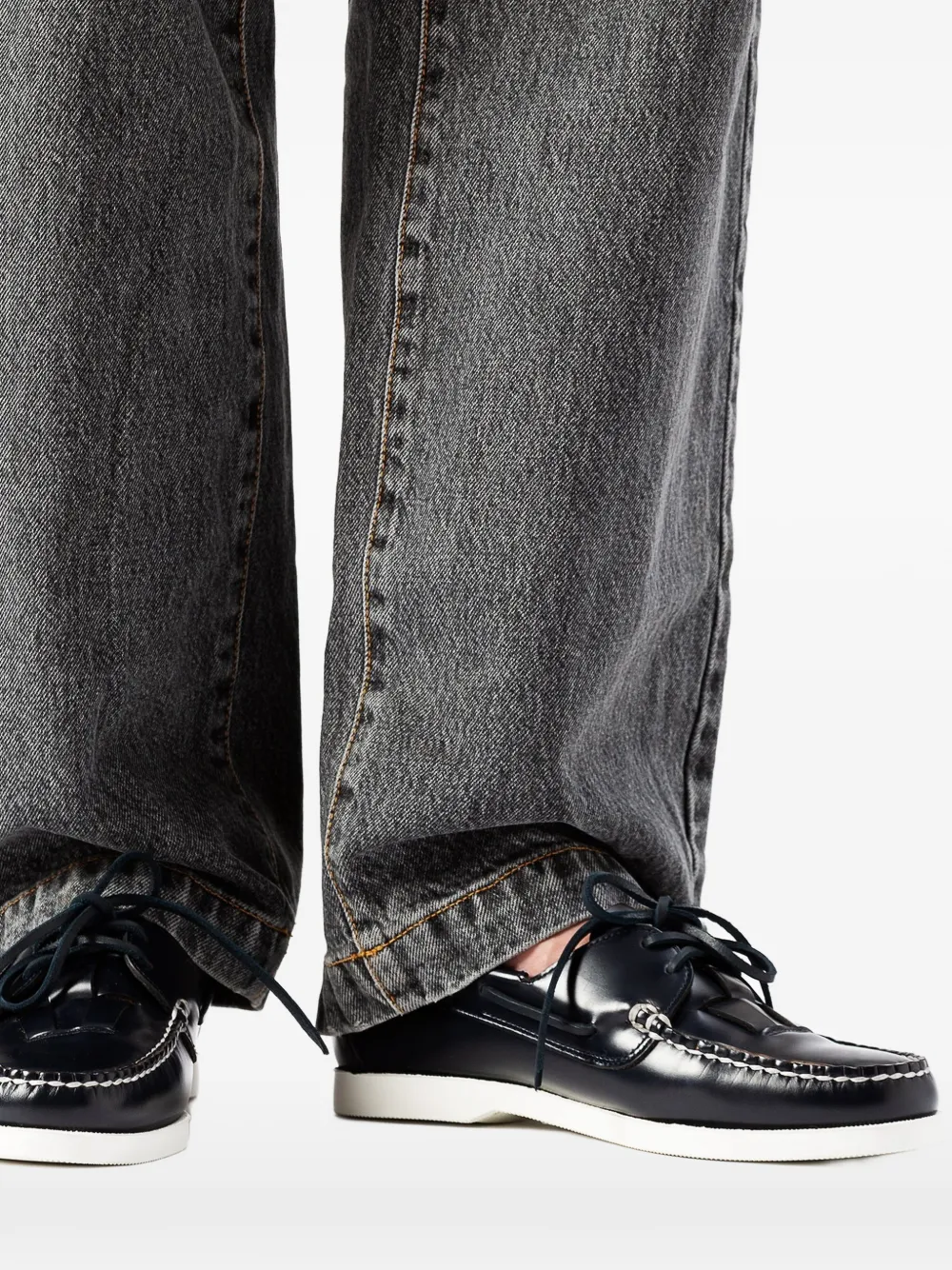 Hereu SALER NAUTIC leren bootschoenen Blauw
