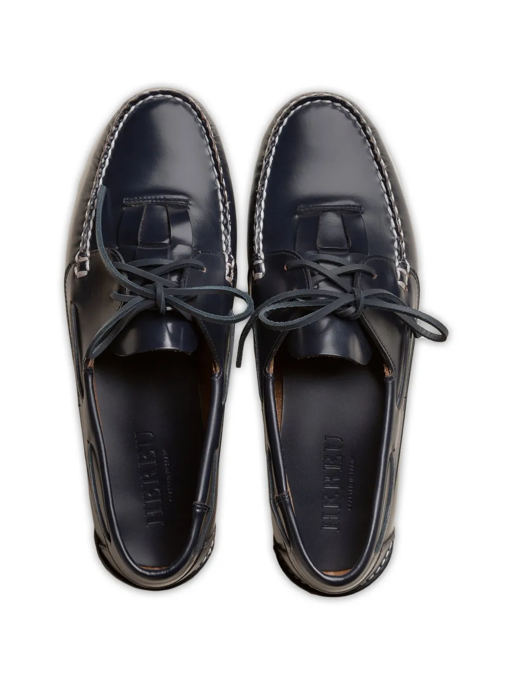 Hereu SALER NAUTIC leren bootschoenen Blauw