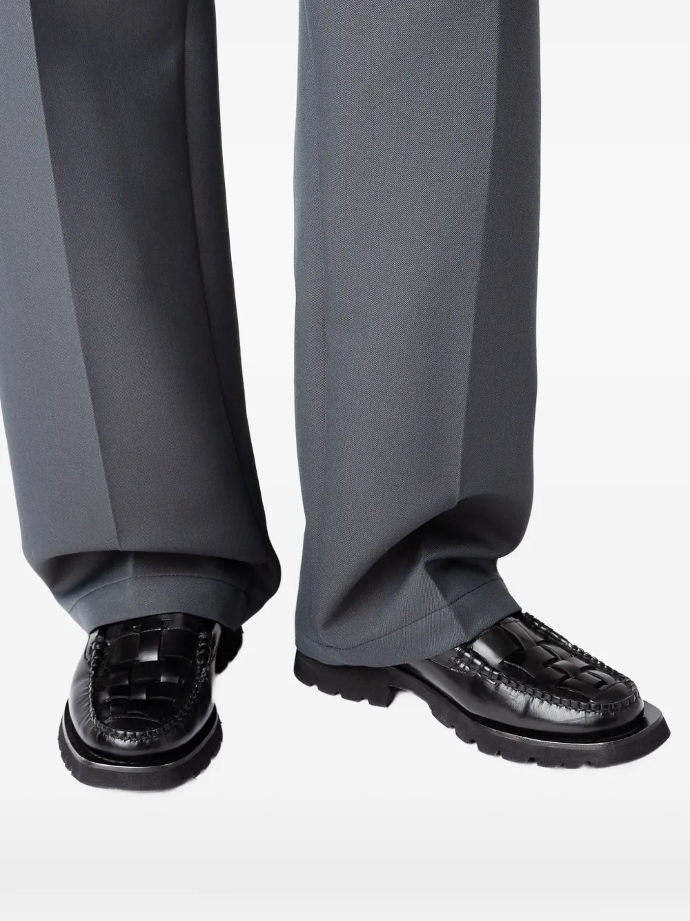 Hereu CRANC SPORT slingback loafers Zwart