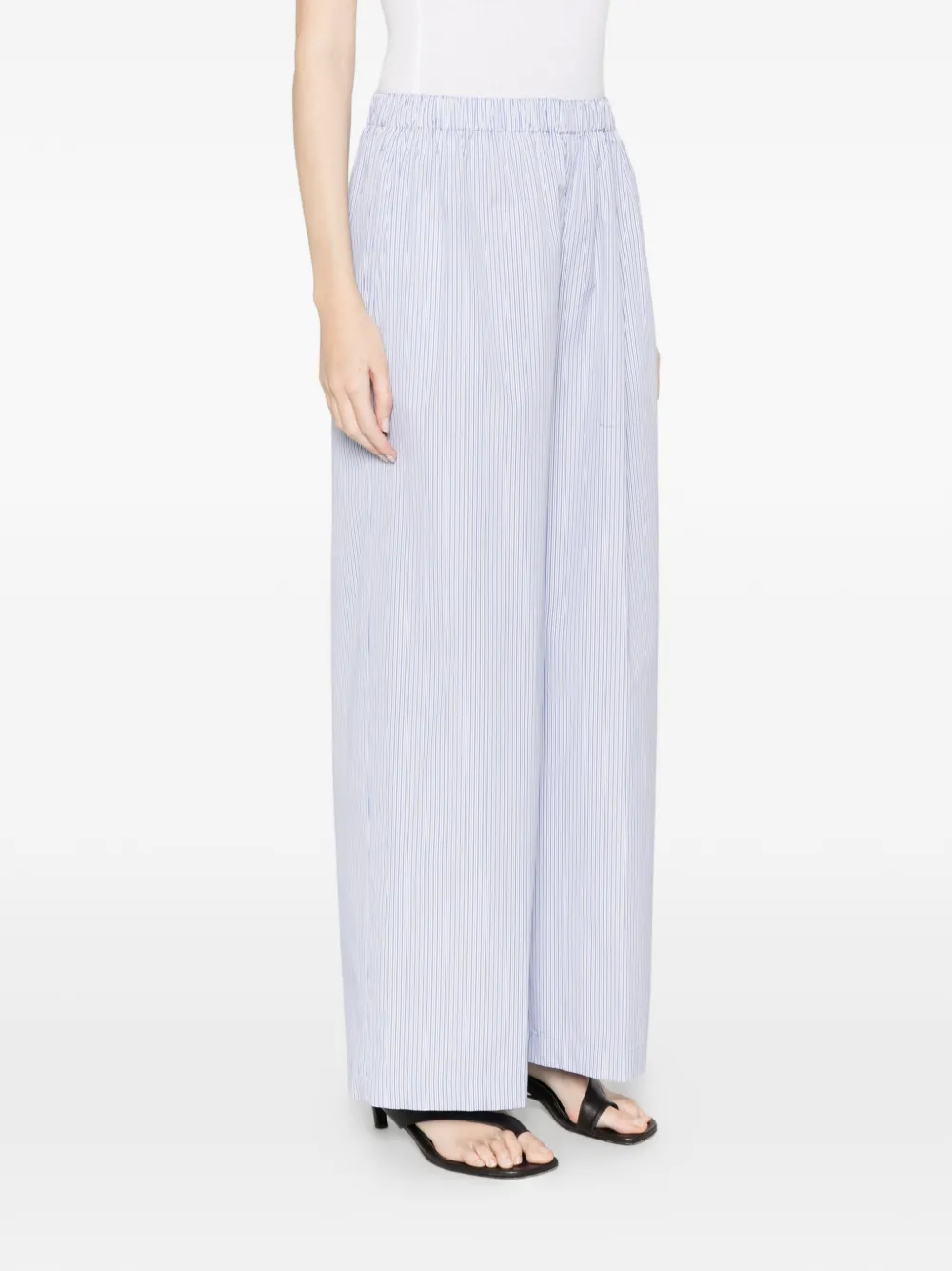  Aspesi Pantaloni A Righe - Bianco 