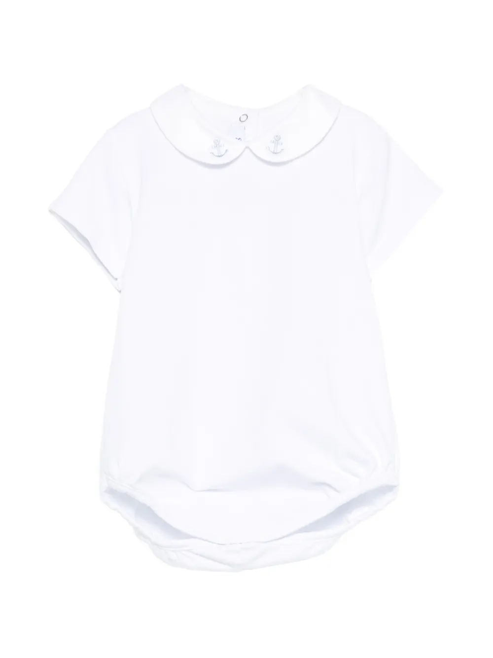 Siola embroidered anchors bodie - Bianco