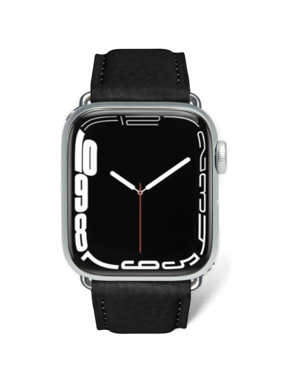 MAISON de SABRÉ Apple Watch grained metal buckle watch accessory - Nero