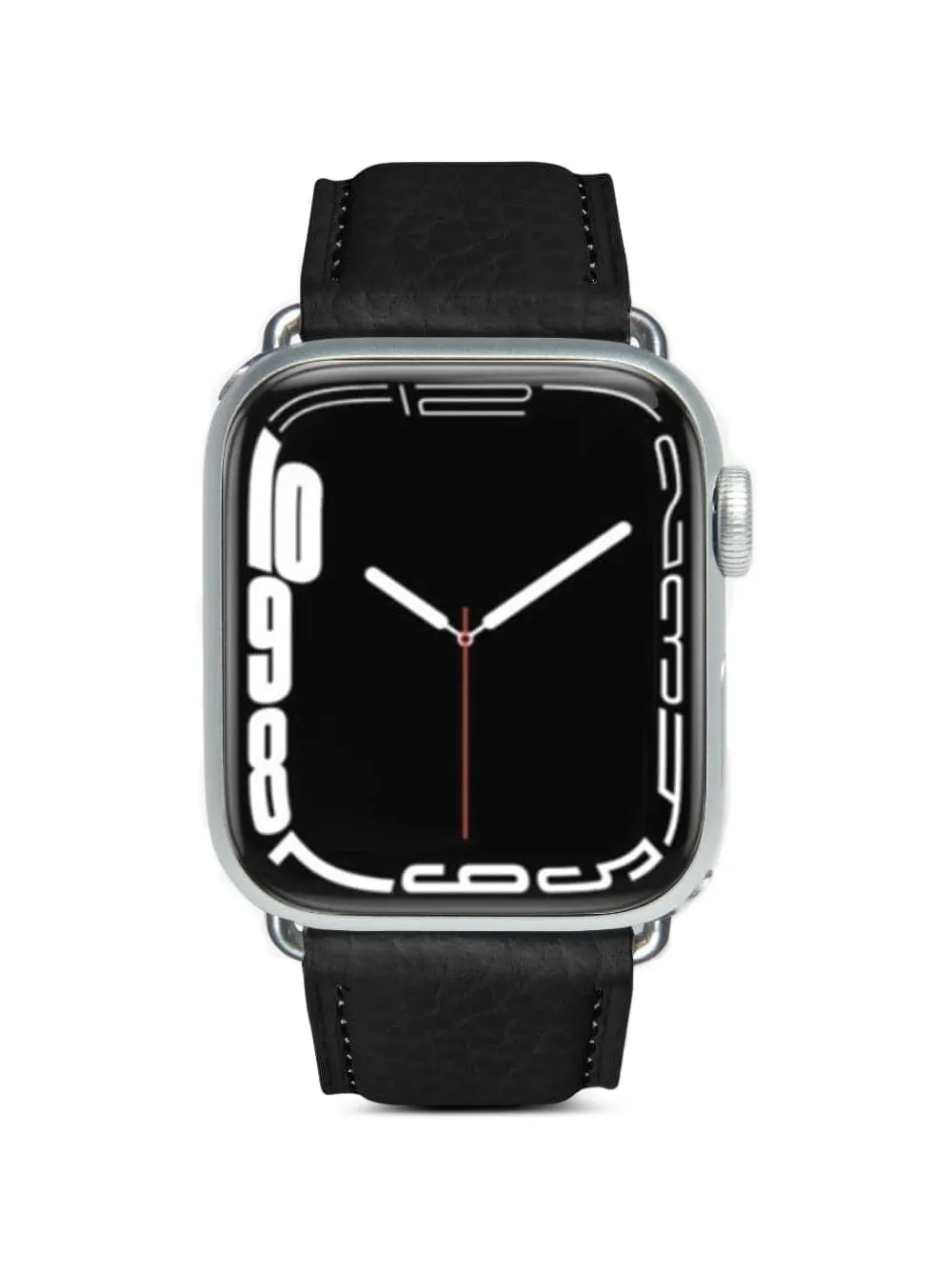 MAISON de SABRÉ Apple Watch grained metal buckle watch accessory - Nero