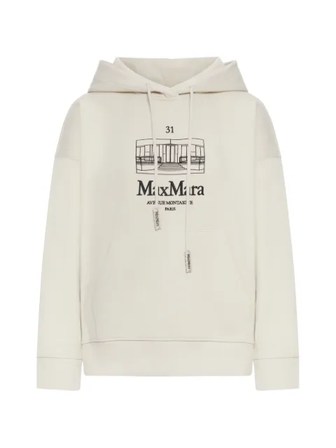 'S Max Mara Smmandrea graphic hoodie