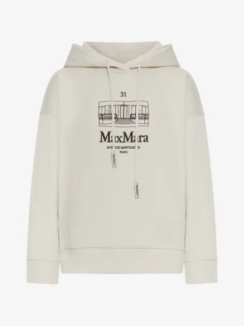 'S Max Mara Smmandrea graphic hoodie