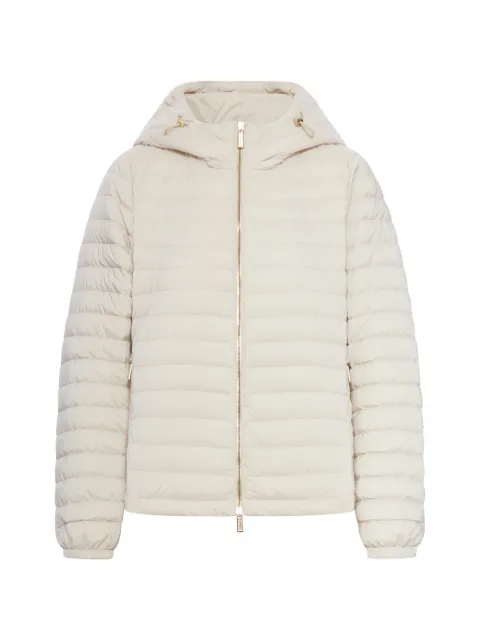 Moorer フーデッド キルティング ジャケット