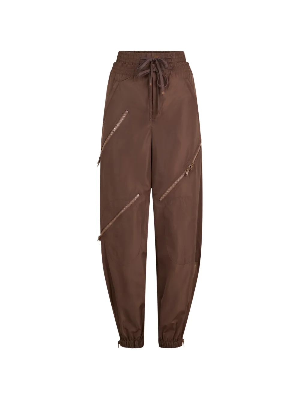 Monse Pantaloni con vita doppia - Marrone
