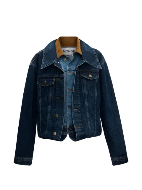 Monse double-layer denim jacket