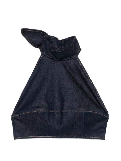 Monse bow-tie halter bustier