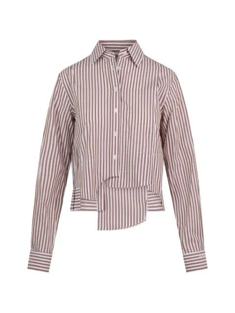 Monse deconstructed cropped shirt