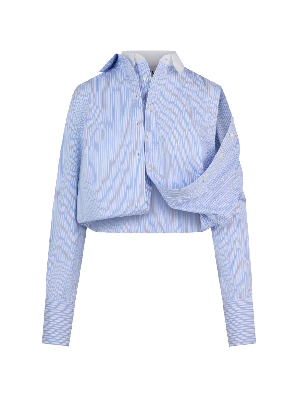 Monse Camicia crop - Blu