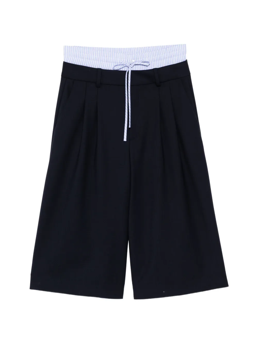 Monse double waistband combo trousers - Blu