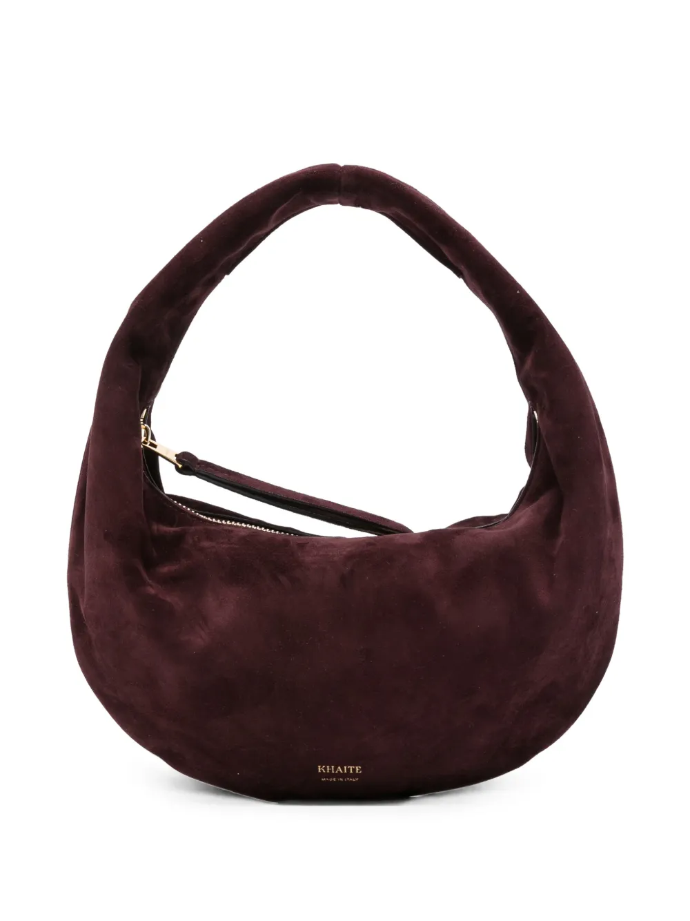 KHAITE Olivia leather tote bag - Rosso