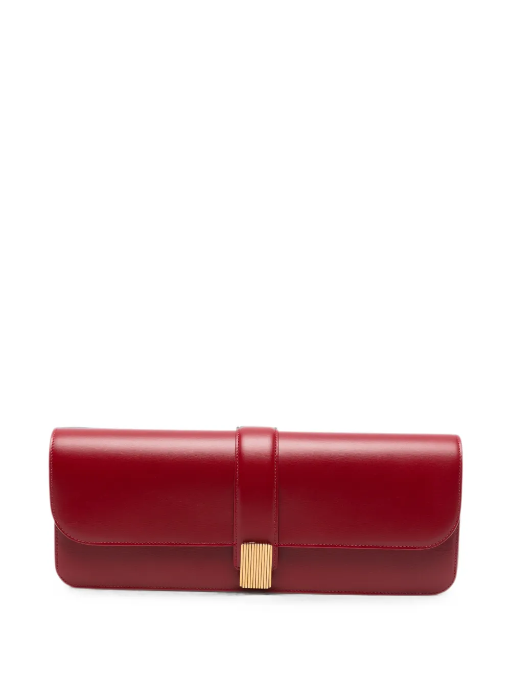 KHAITE Blake leather clutch bag - Rosso