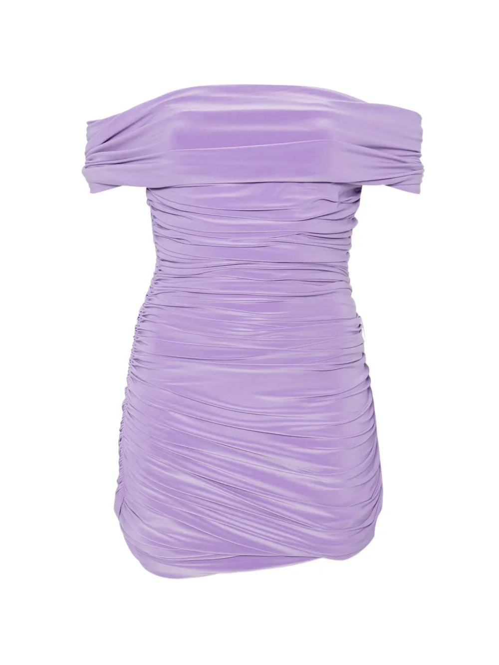 Norma Kamali ruched cowl-neck dress - Viola