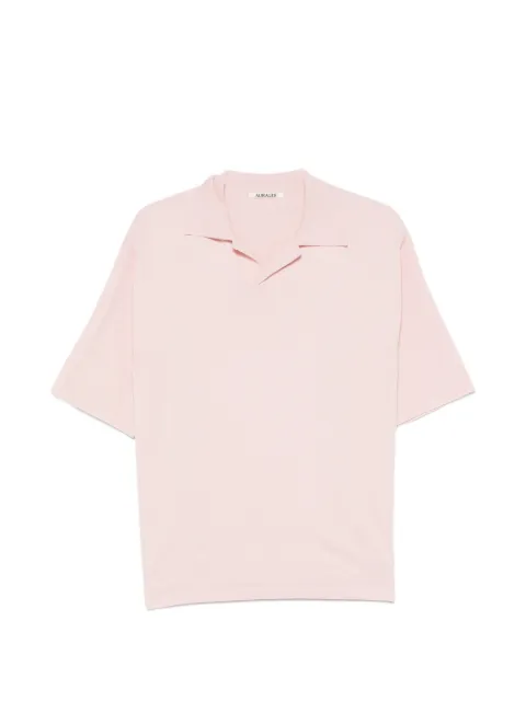 Auralee Tussah high-gauge silk T-shirt