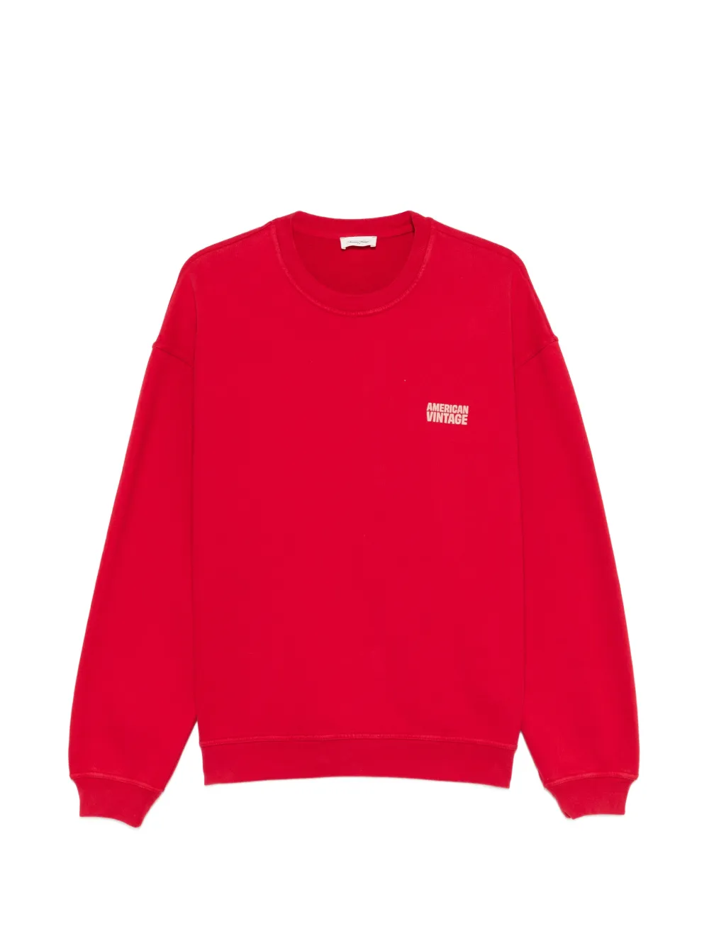American Vintage logo sweatshirt - Rosso