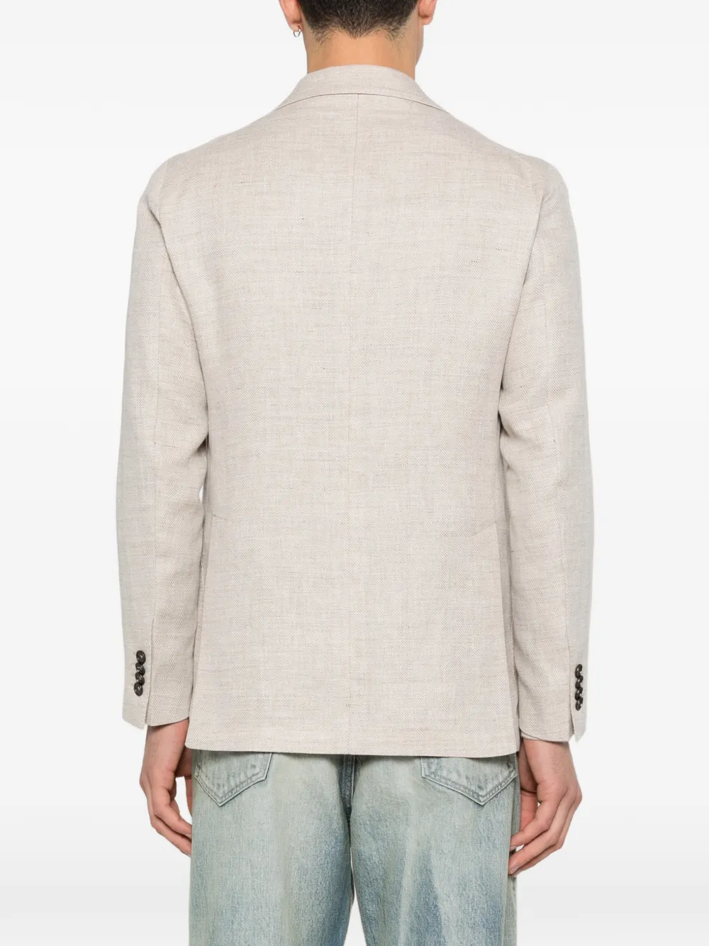 Tagliatore Blazer met knoopsluiting Beige