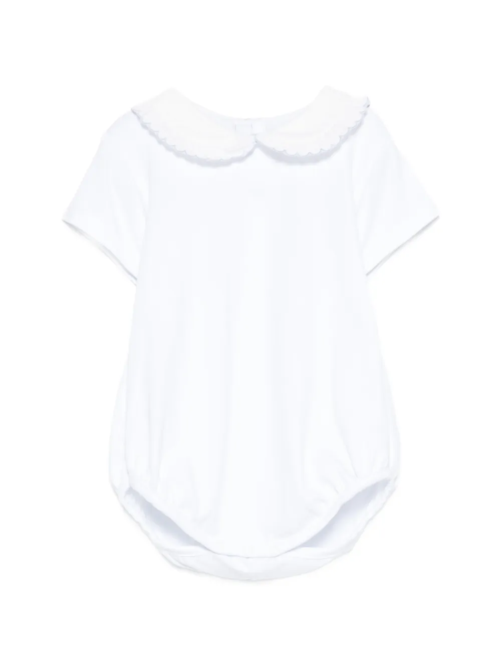 Siola ruffled-detail body - Bianco