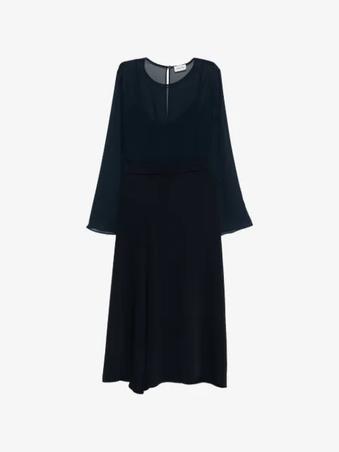 P.A.R.O.S.H. robe évasée à taille ceinturée