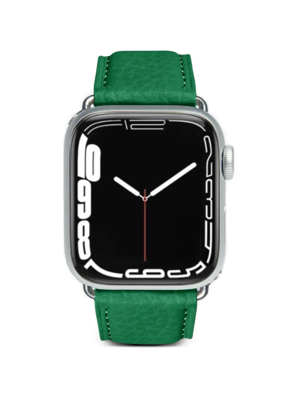 MAISON de SABRÉ Apple Watch pebbled buckle watch accessory - Nero