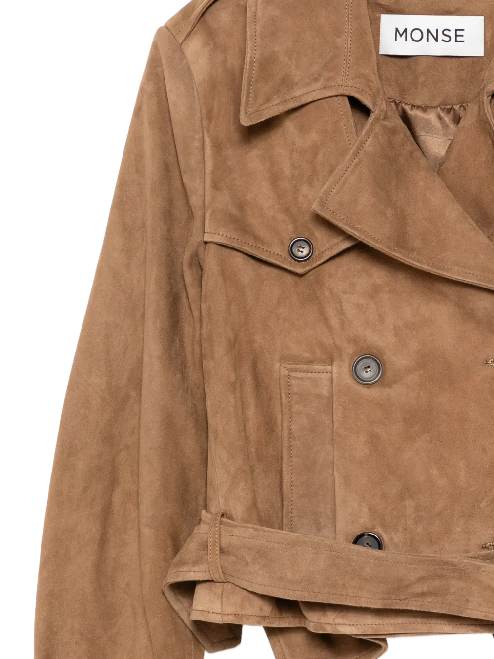  Monse Double-breasted Jacket - Brown 