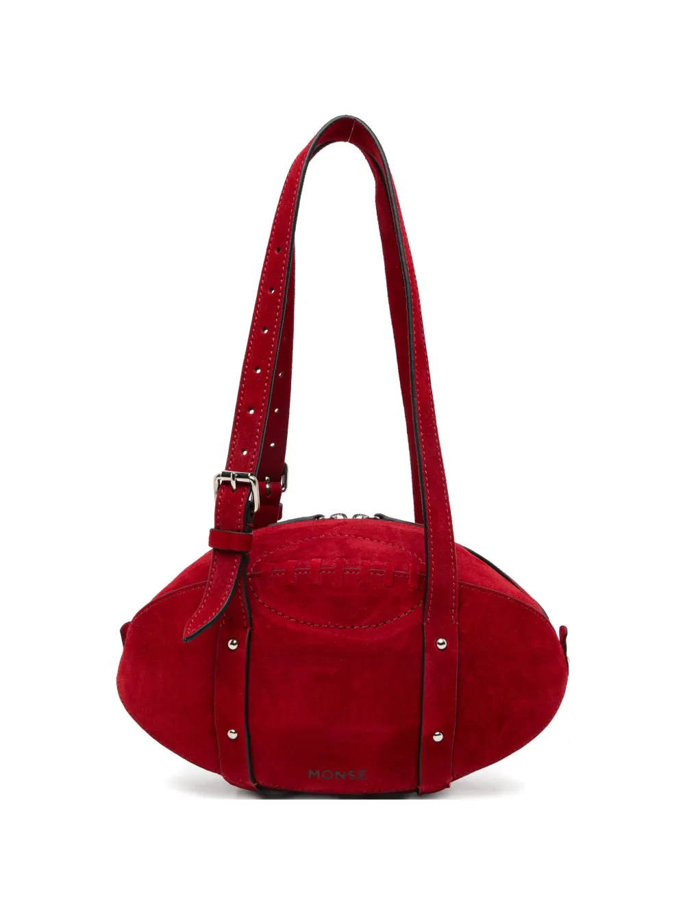 Monse football shoulder bag - Red