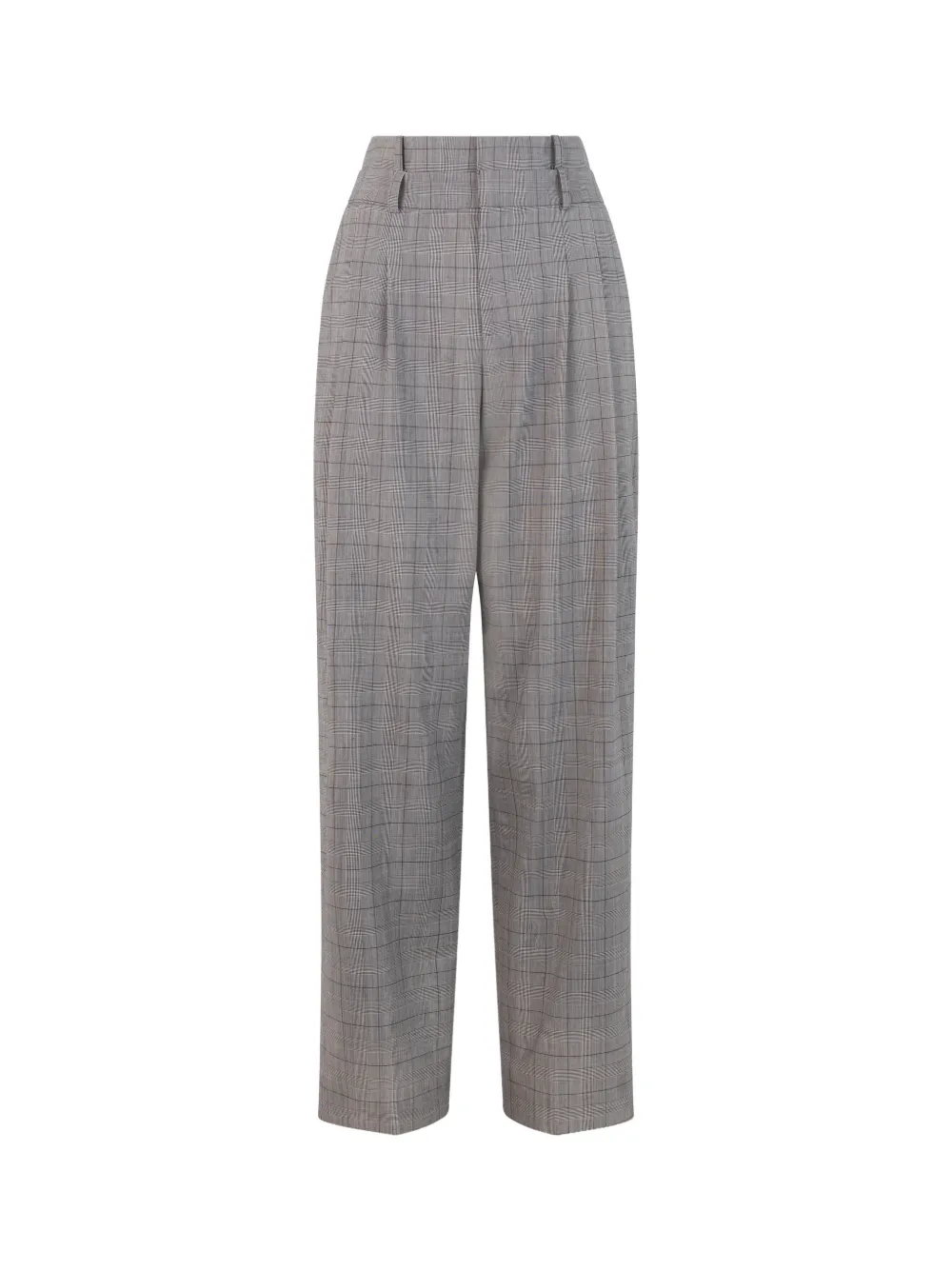 Monse Broek met dubbele tailleband Grijs