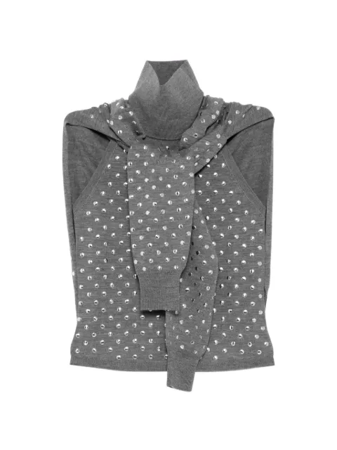 Monse 스터드 홀터 넥 탑