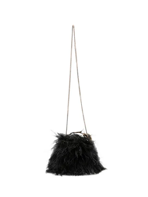 ERDEM Mini Bloom feather tote bag