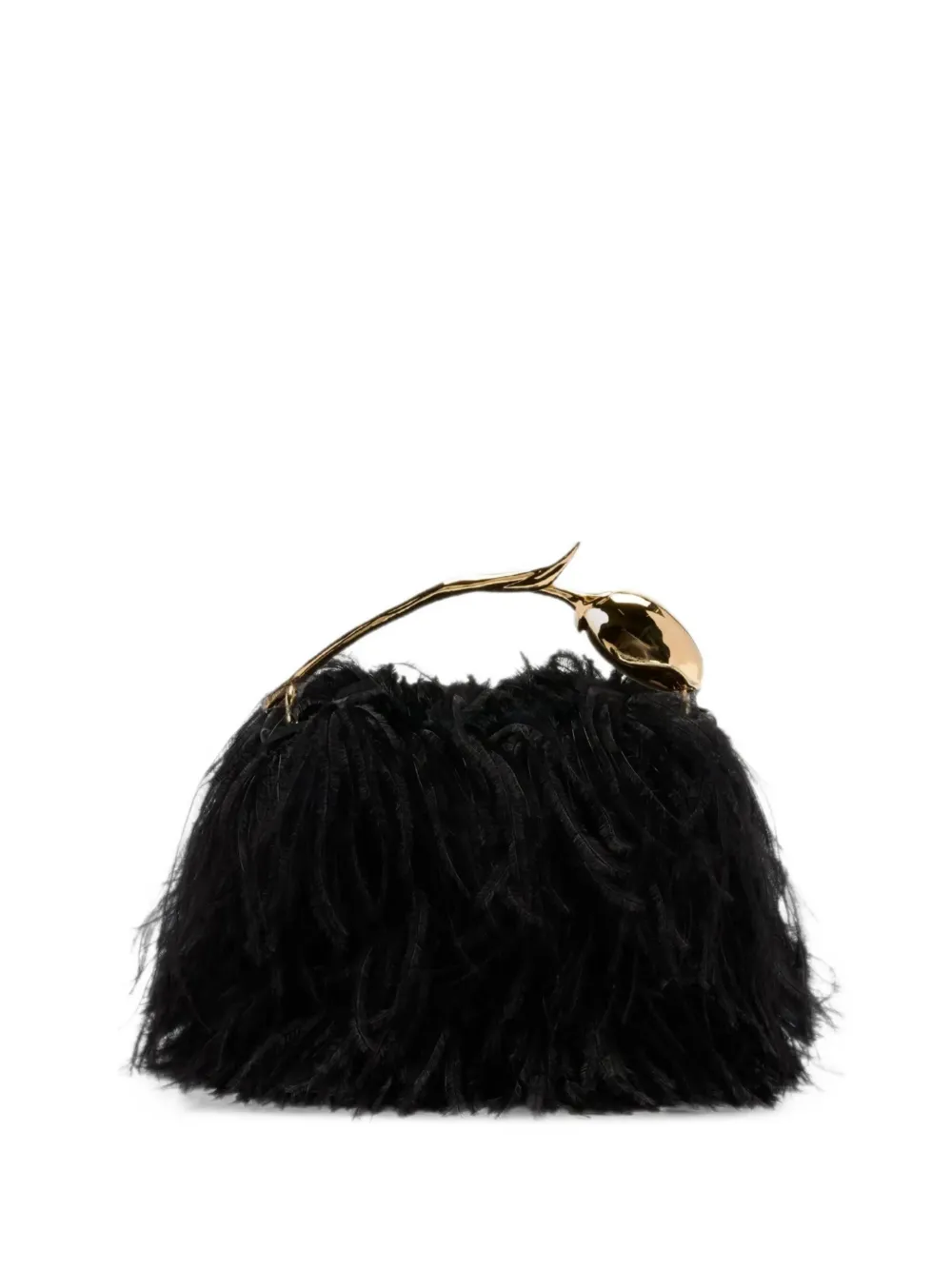 ERDEM Mini Bloom feather tote bag