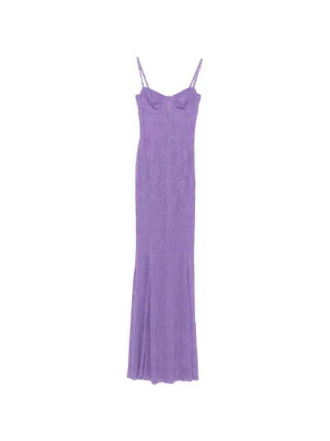 Norma Kamali underwire fishtail gown dress