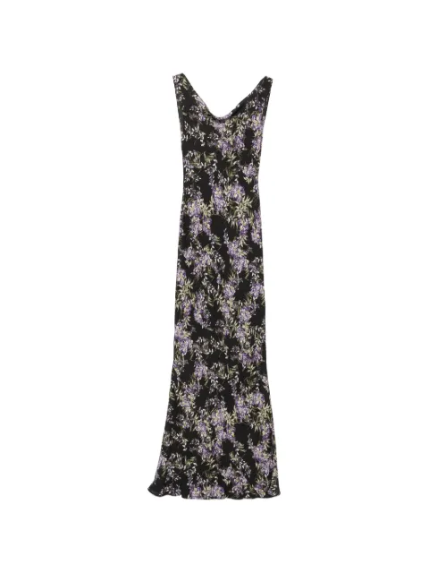 Norma Kamali vestido con motivo floral