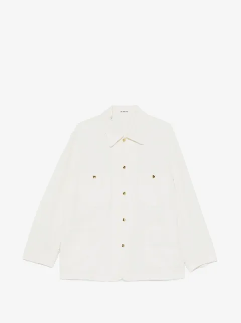 Auralee Ox shirt jacket