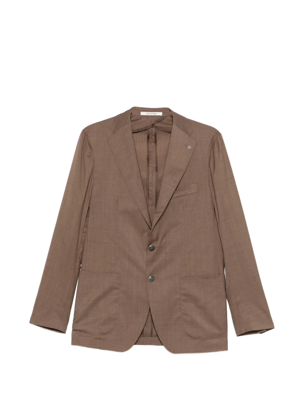 Tagliatore Blazer monopetto con bottoni - Marrone
