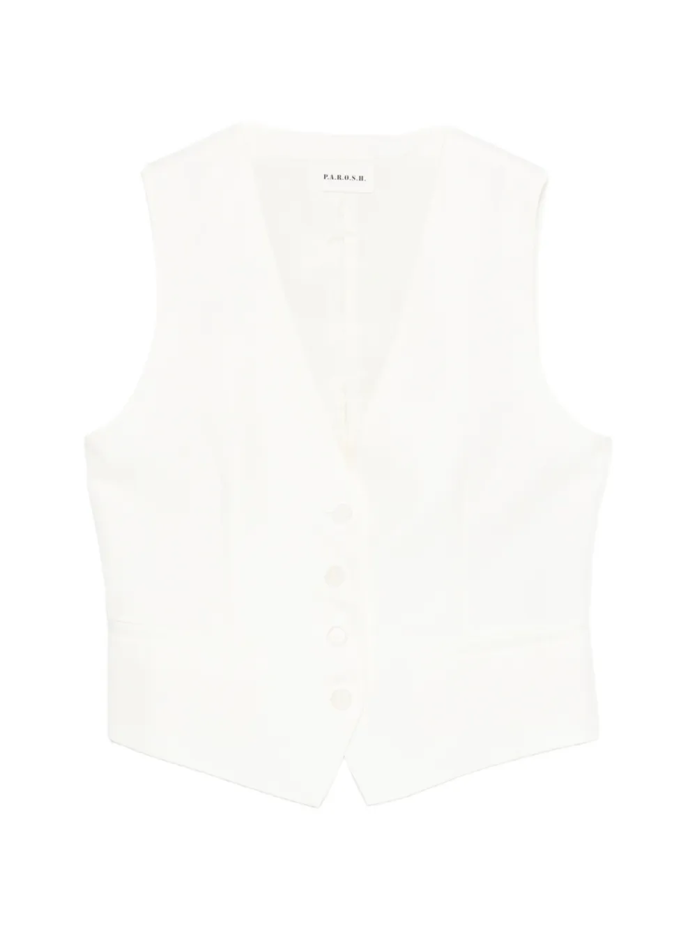 P.A.R.O.S.H. V-neck button jacket - Neutrals