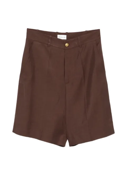 P.A.R.O.S.H. pleated tailored shorts