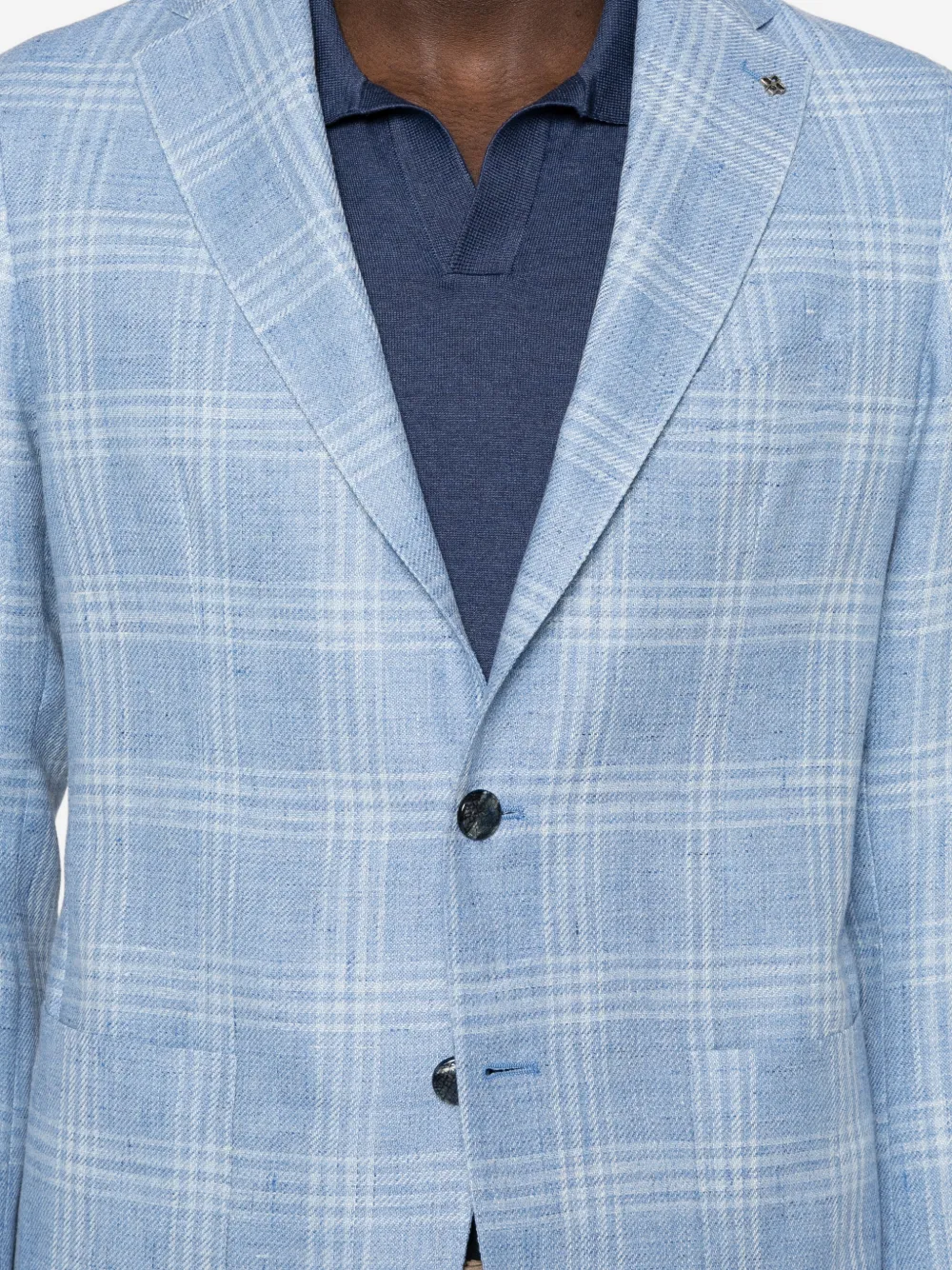 Tagliatore Blazer met patroon Blauw