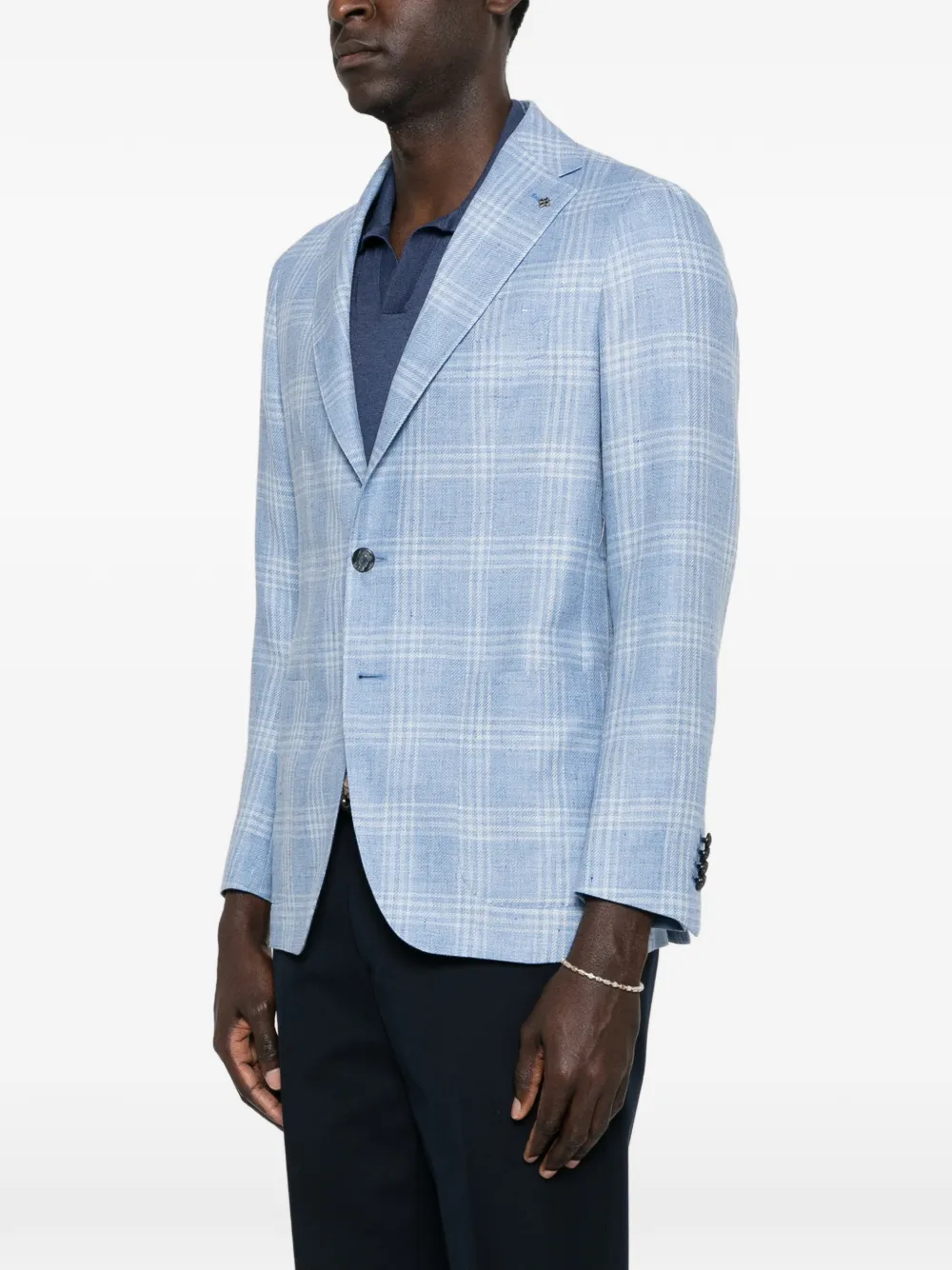 Tagliatore Blazer met patroon Blauw