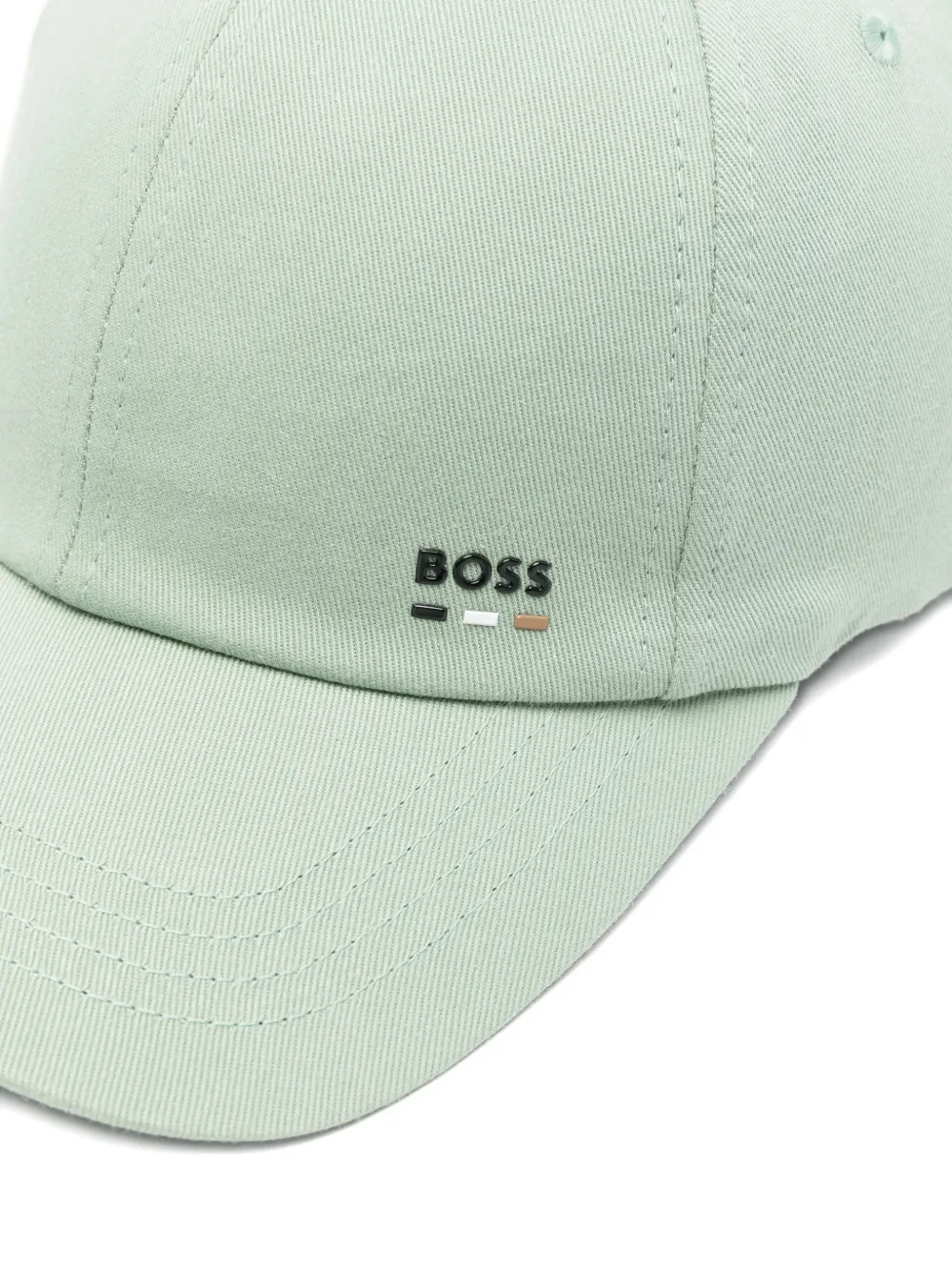  Boss Logo-detail Cap - Green 