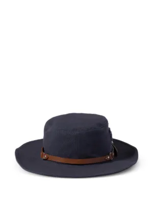 Miu Miu Drill Cowboy Hat | Grey | FARFETCH