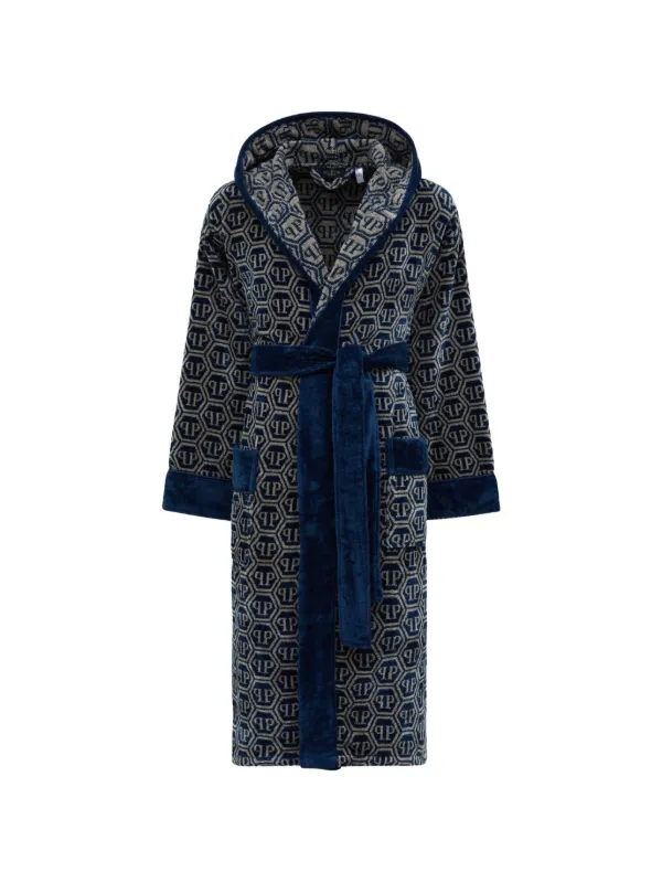 PHILIPP PLEIN - Hooded Bathrobe Signature