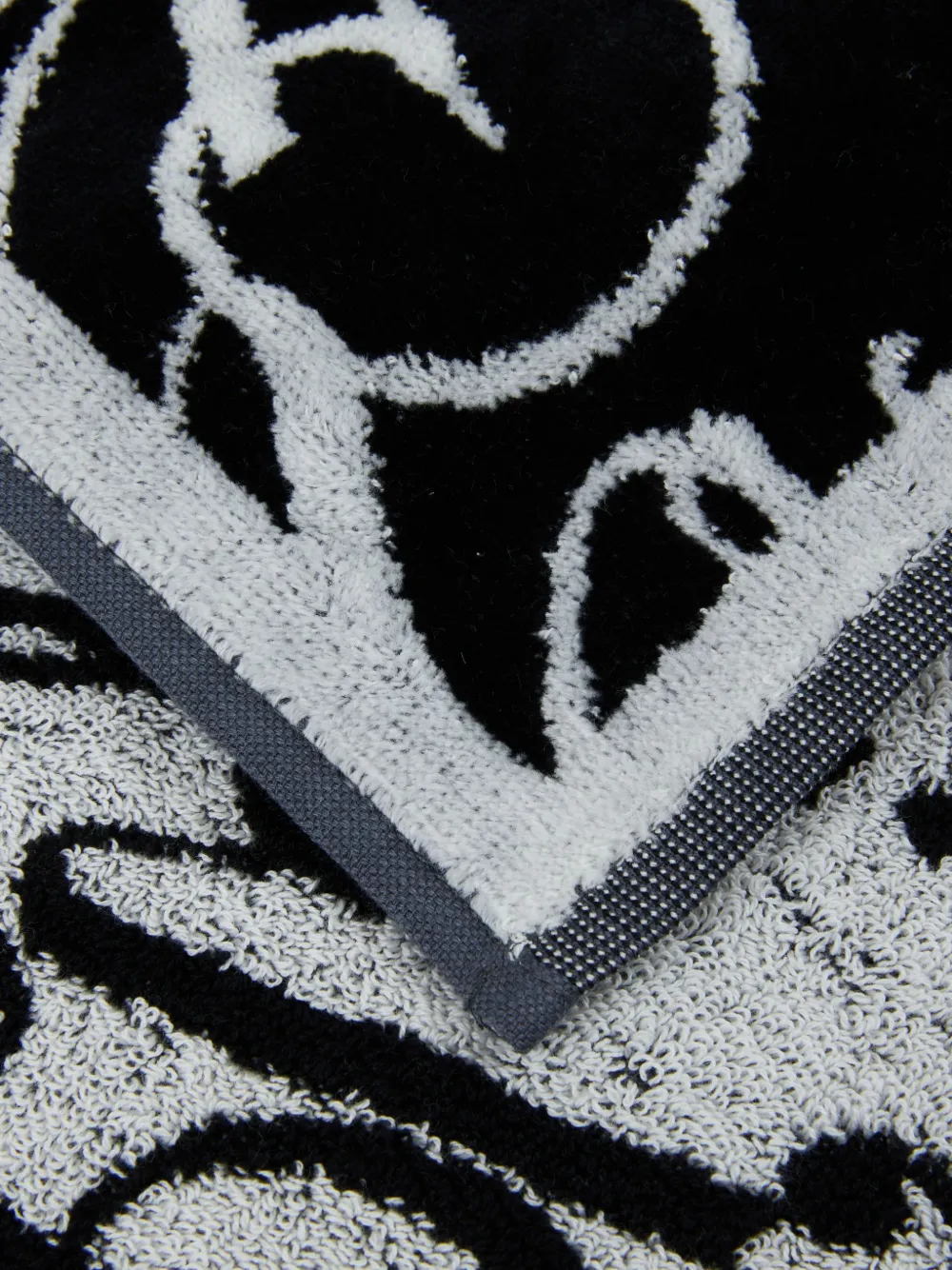 signature-print bath towel