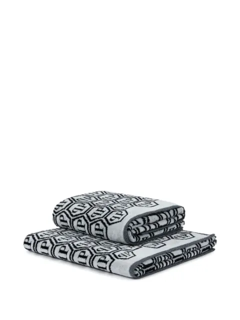 Philipp Plein patterned guest towel set