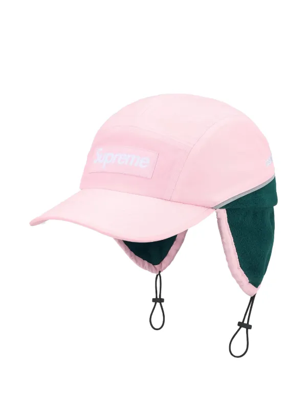 Supreme イヤーフラップ キャップ | ピンク | FARFETCH JP